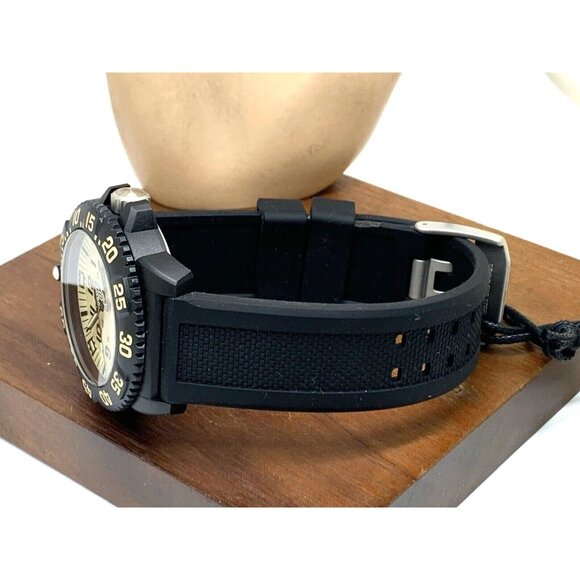 Luminox Men's Watch X2.2055 Sea Lion Navy Seal Swiss Quartz Black Rubber 44mm - Picture 10 of 14